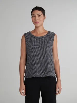 Cut Loose Crinkle Check Shell, Style #6125331