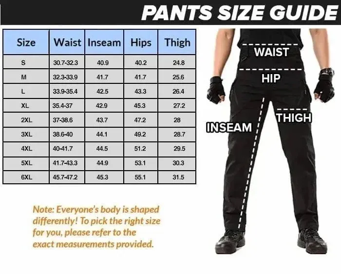 DazzleSport Tactical Waterproof Pants