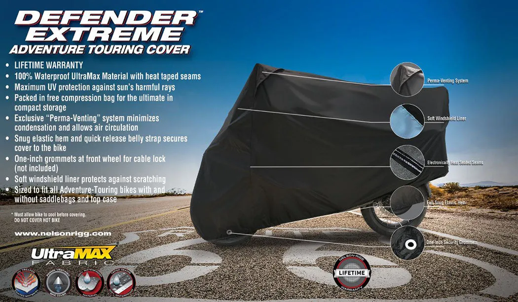 Defender Extreme Adventure Motorcycle Cover