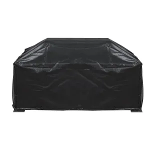 Dellonda Fire Pit, Fireplace, Outdoor Patio Heater PVC Cover, Water-Resistant, Heavy-Duty