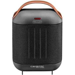 Delonghi Black Ceramic Fan Heater HFX30C18.AG