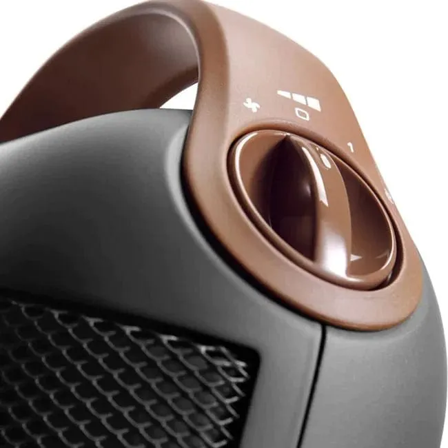 Delonghi Black Ceramic Fan Heater HFX30C18.AG