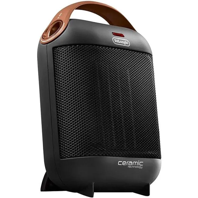 Delonghi Black Ceramic Fan Heater HFX30C18.AG