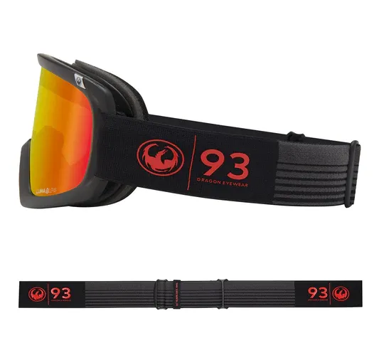 Dragon D1 OTG Snow Goggle With Red Ion Lens - 30 Years
