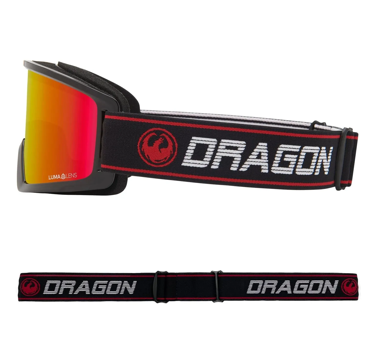 Dragon DX3 OTG Snow Goggles Infrared / Lumalens Red Ion