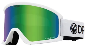 Dragon DX3 OTG Snow Goggles White / Lumalens Green Ion