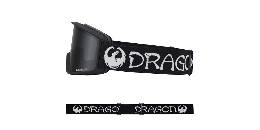 Dragon DXT OTG Snow Goggles Classic Black / Lumalens Dark Smoke
