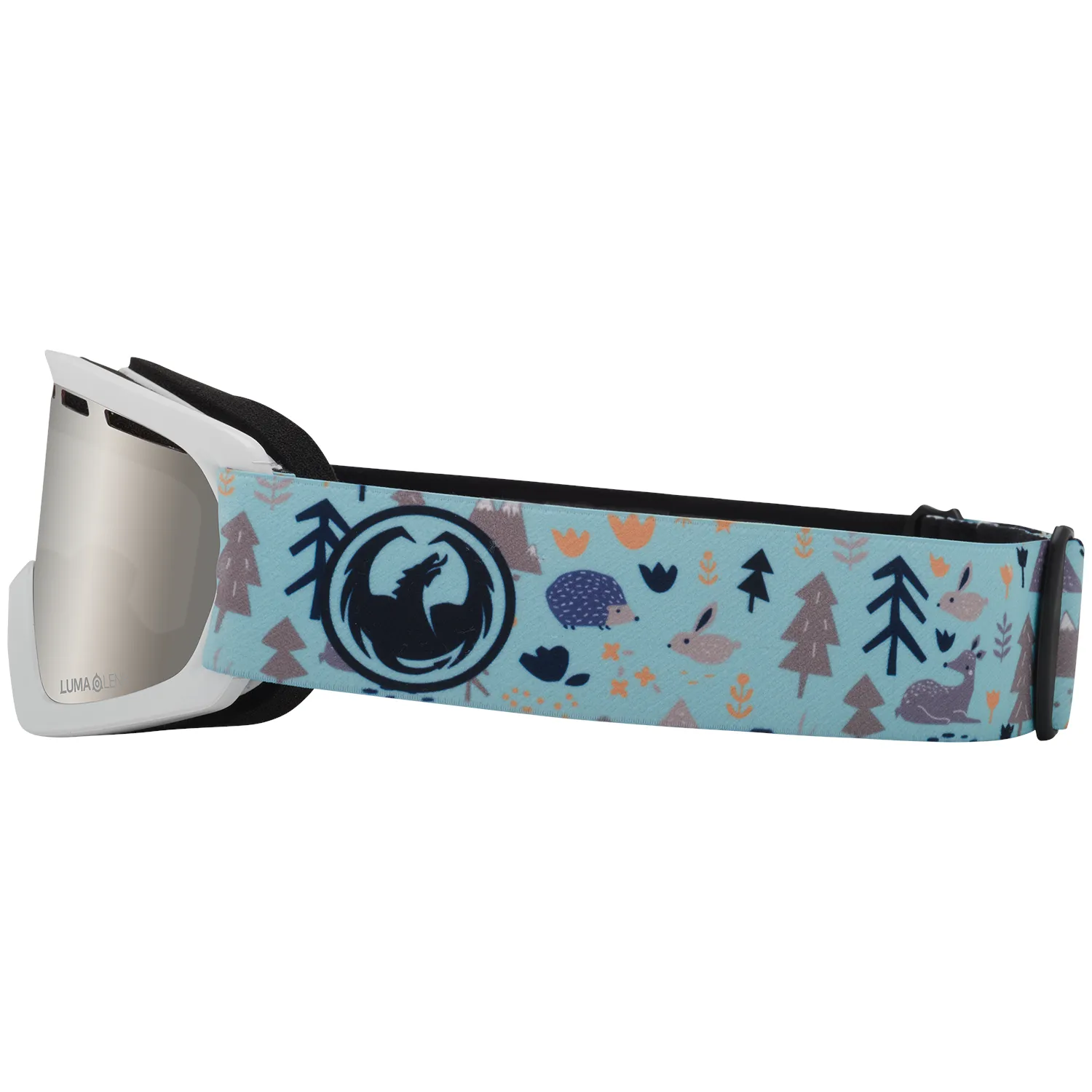 Dragon Lil D Snow Goggles Forest Friends / Lumalens Silver Ion