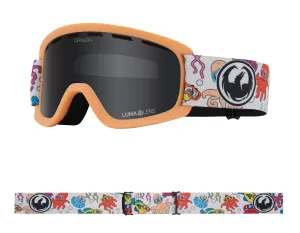 Dragon Lil D Snow Goggles Sea Friends / Lumalens Dark Smoke