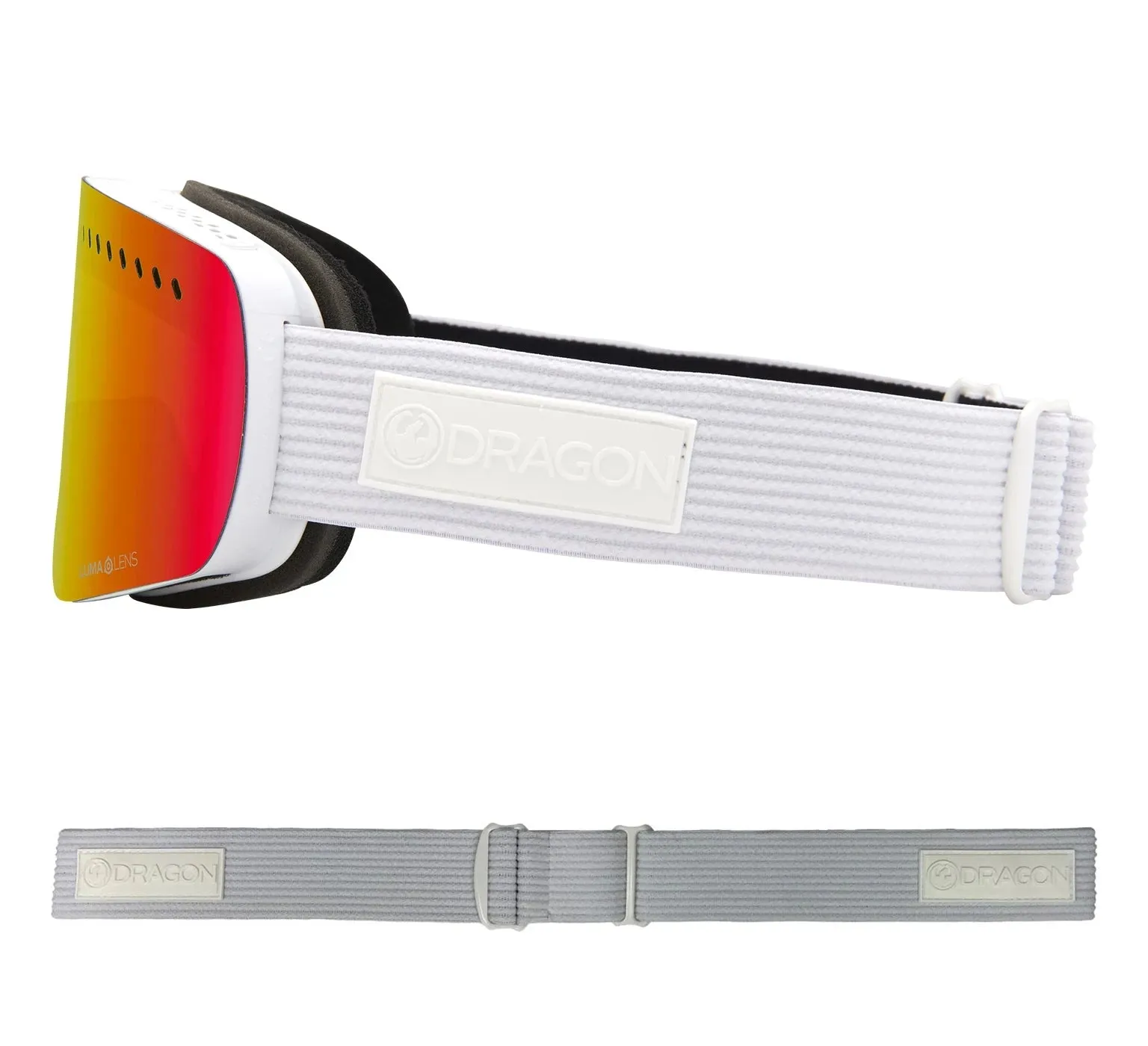 Dragon NFXS Snow Goggles 2022 Corduroy / Lumalens Red Ion   Spare Lens