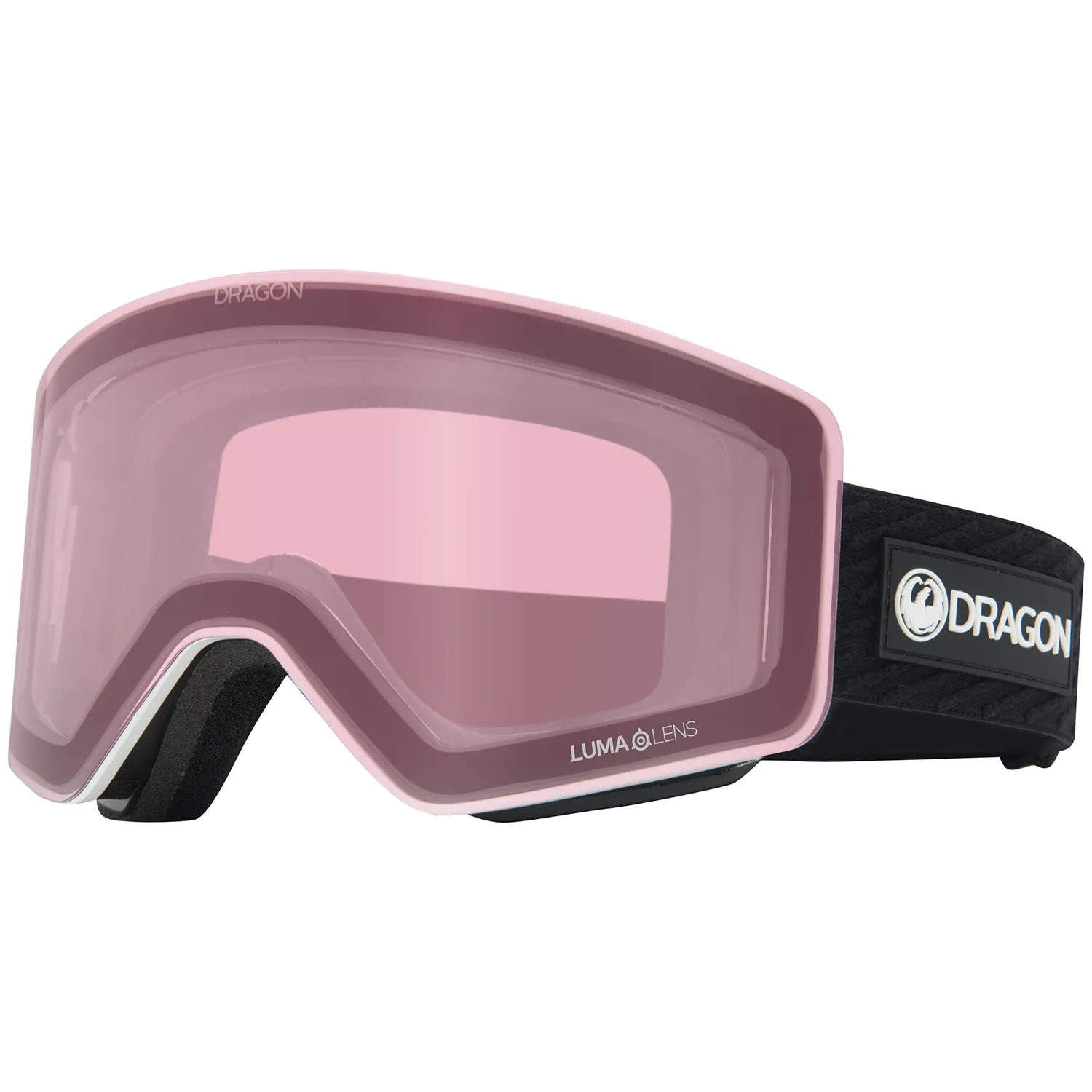 Dragon R1 OTG Snow Goggles Icon Red/ Lumalens Red Ion   Lumalens Light Rose