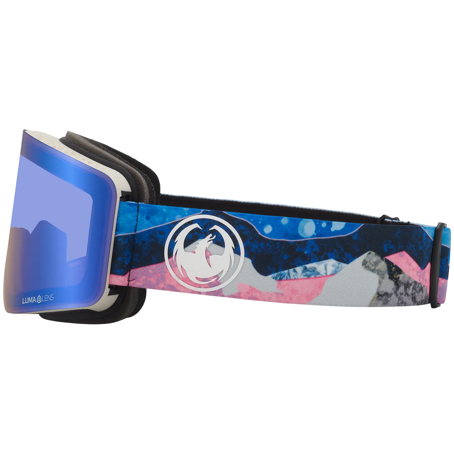 Dragon R1 OTG Snow Goggles Mountain Bliss / Lumalens Flash Blue   Lumalens Dark Smoke
