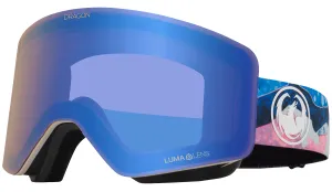 Dragon R1 OTG Snow Goggles Mountain Bliss / Lumalens Flash Blue   Lumalens Dark Smoke