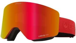 Dragon R1 OTG Snow Goggles Saffron / Lumalens Red Ion   Lumalens Rose
