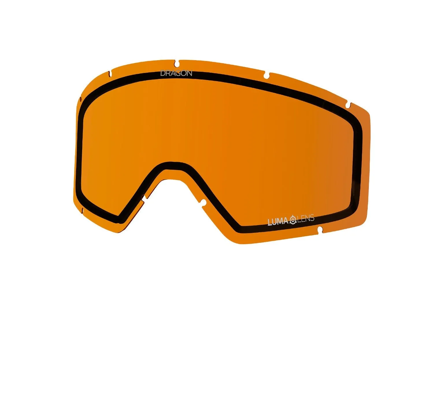 DX3 OTG - Black with Lumalens Red Ionized & Lumalens Amber Lens