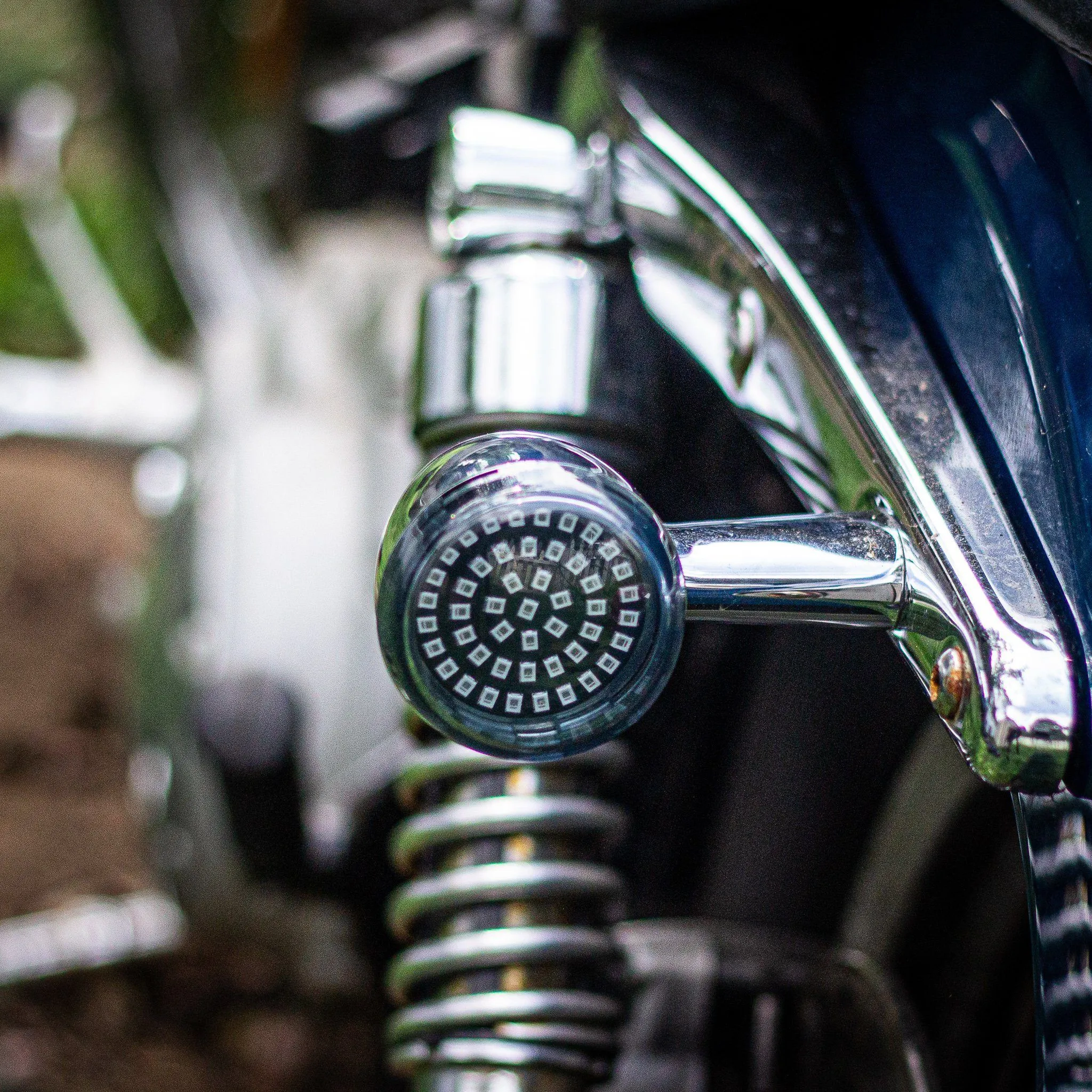 Eagle Lights SUNBURST Rear 2" LED 1156 Turn Signals for Harley Davidson