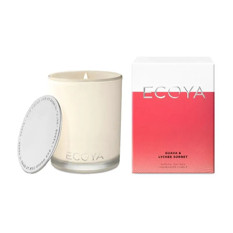 ECOYA - Madison Candle 400g - Guava & Lychee Sorbet