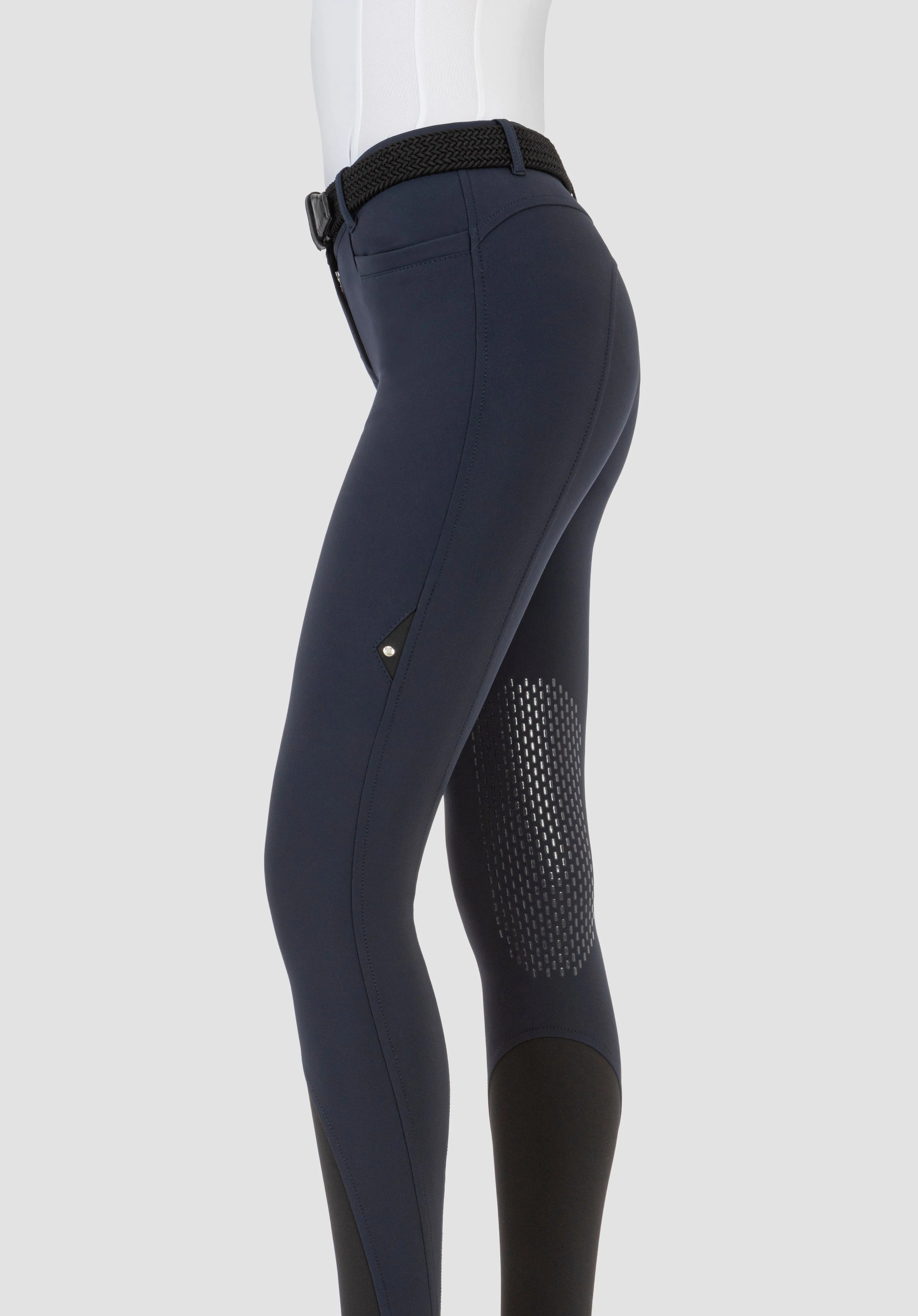 Equiline CaleiteK Women's Winter Fleece Knee Grip Breech - SALE