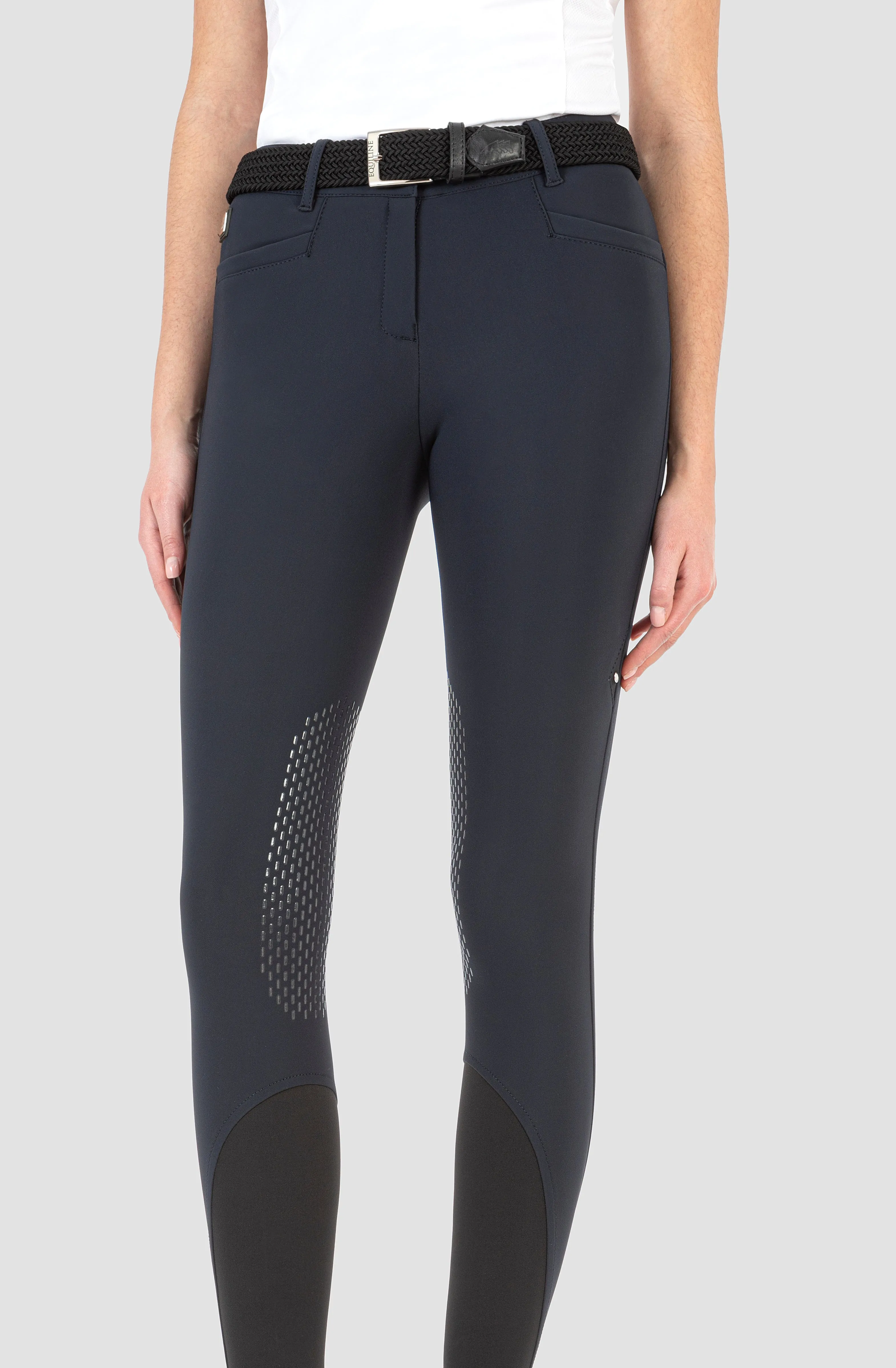 Equiline CaleiteK Women's Winter Fleece Knee Grip Breech - SALE