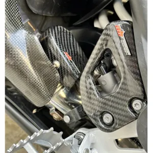 Exhaust Muffler Heat Shield Guard Trim Cowl For BMW R1250GS & Adventure 2013 2018 Full Carbon Fiber 100%