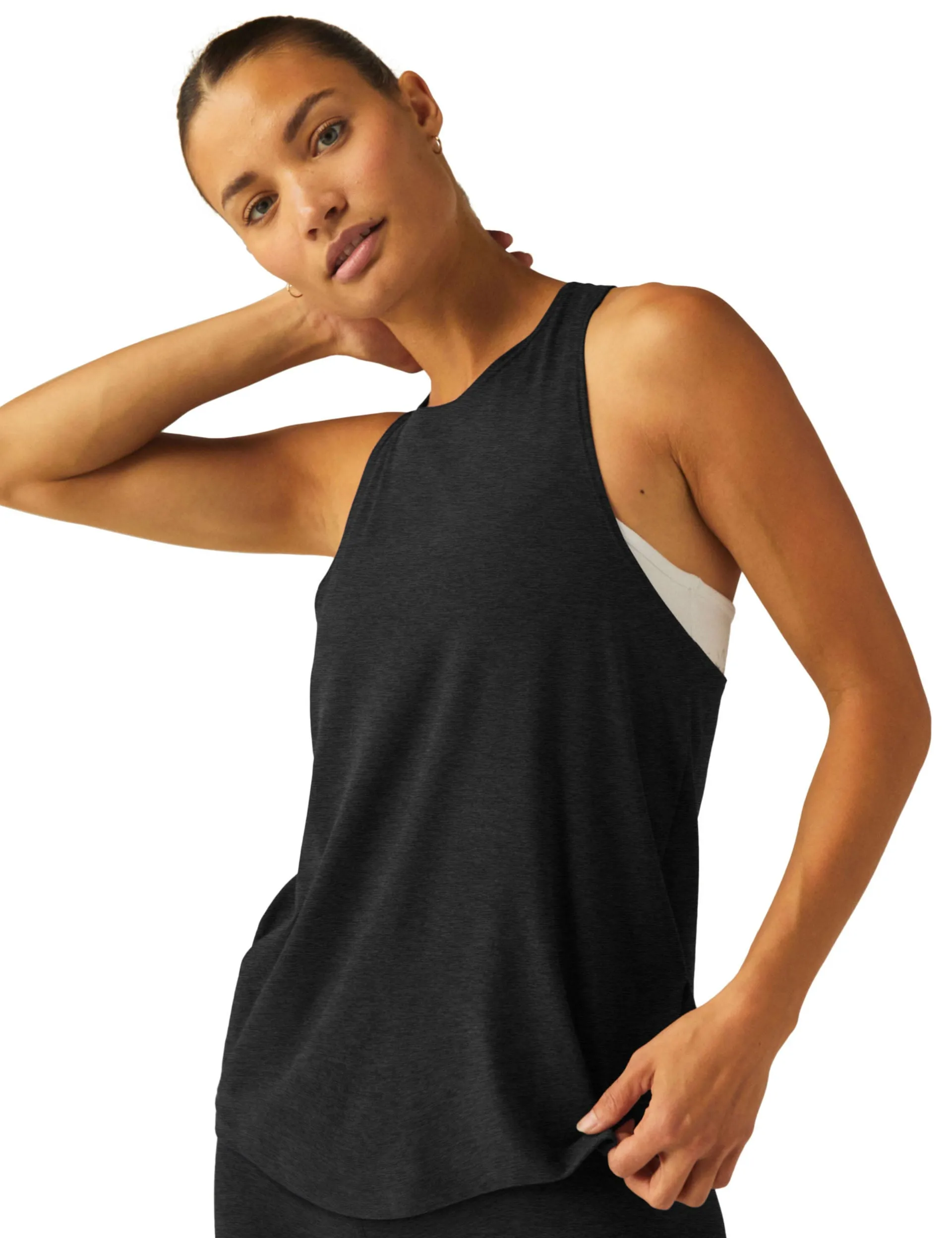 Featherweight Captivate Cutout Tank - Black