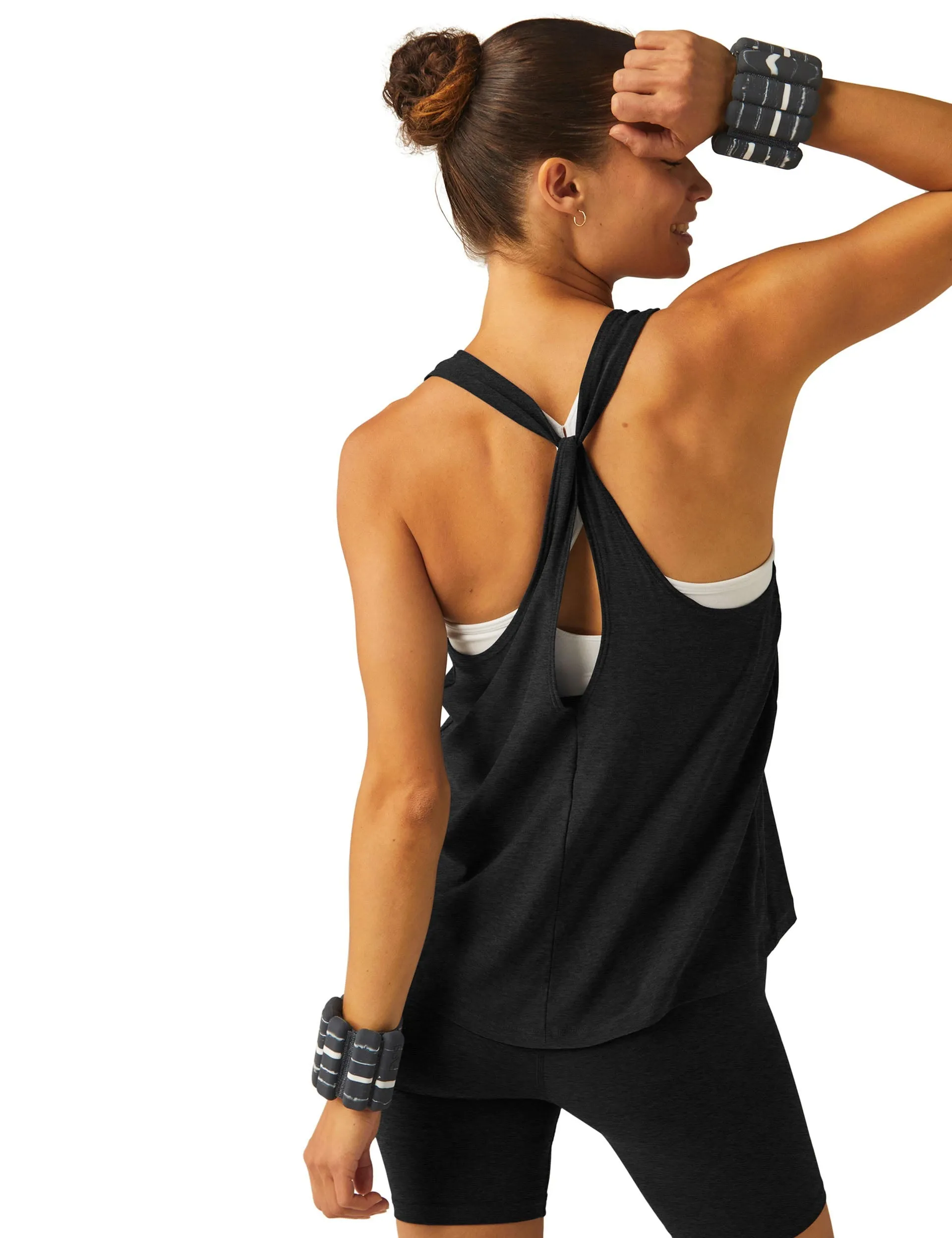 Featherweight Captivate Cutout Tank - Black