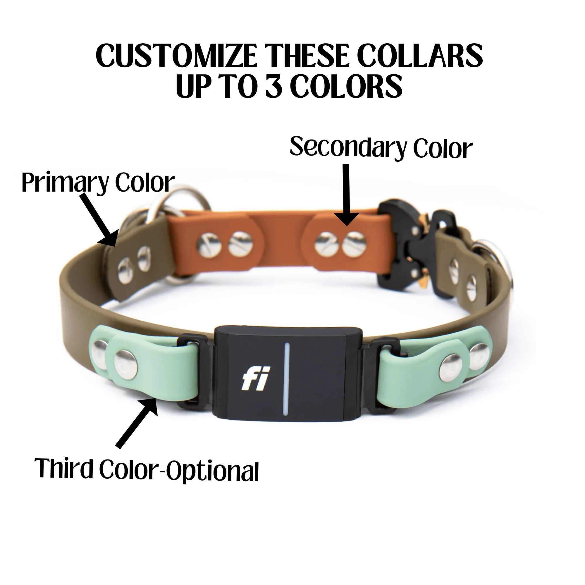 Fi Compatible Series 3 - Limited Slip BioThane® Collar With Buckle