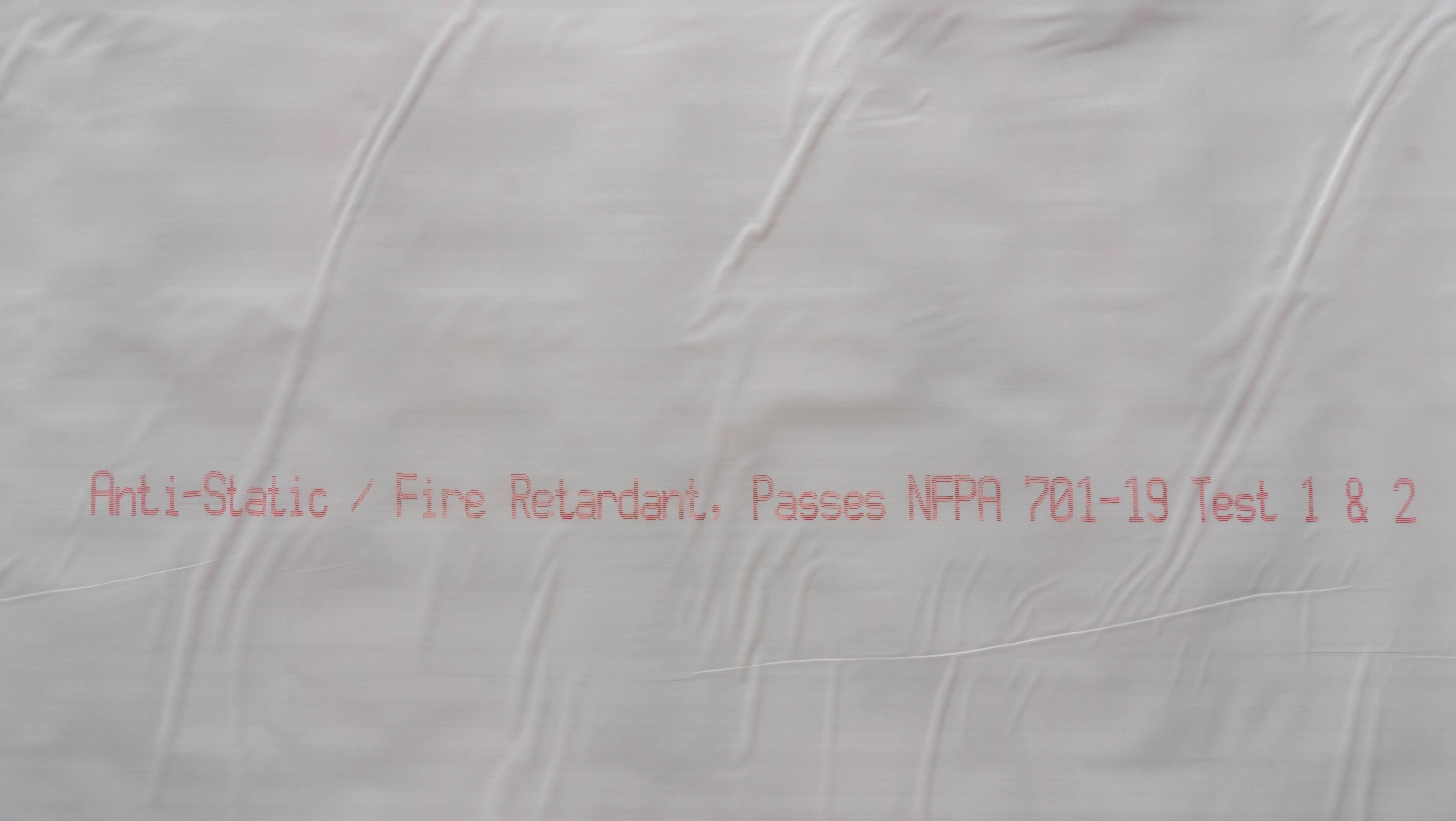 Flame Retardant Dust Protection Poly Sheeting