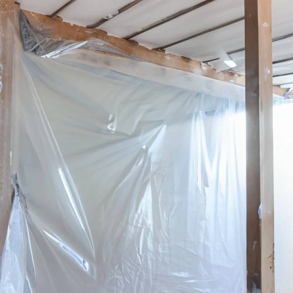 Flame Retardant Dust Protection Poly Sheeting