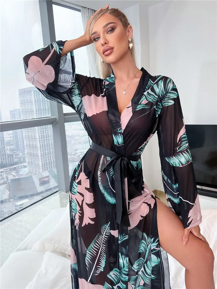 Floral Wanderlust Robe