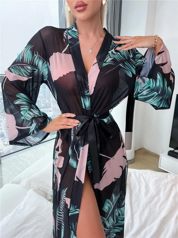 Floral Wanderlust Robe