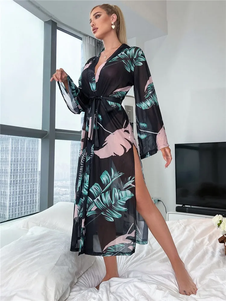 Floral Wanderlust Robe