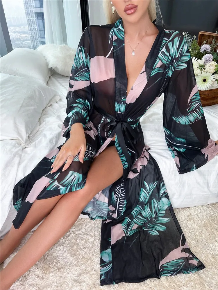 Floral Wanderlust Robe