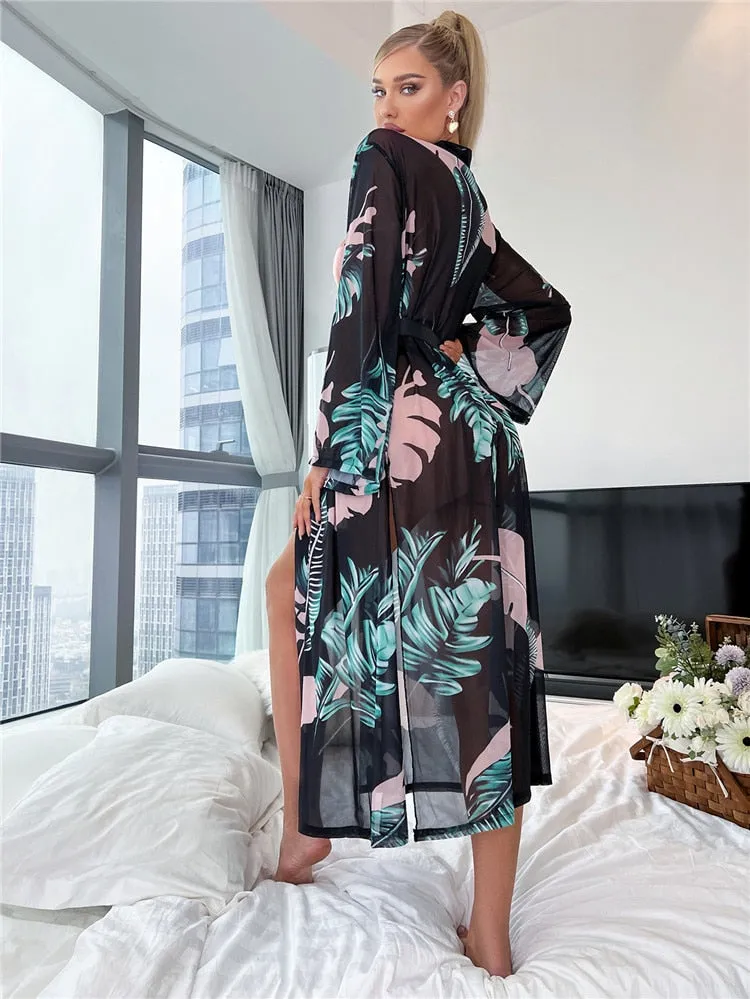 Floral Wanderlust Robe