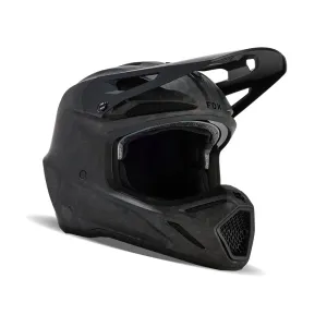 FOX V3 RS CARBON SOLID HELMET MIPS CE [MATTE BLACK]