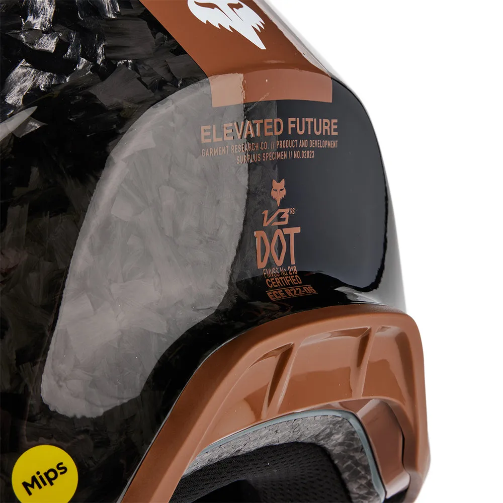 FOX V3 RS OPTICAL HELMET MIPS CE [BLACK]