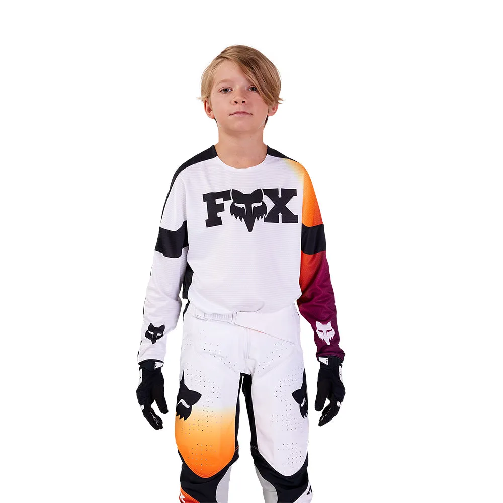 FOX YOUTH 360 STREAK JERSEY [WHITE]
