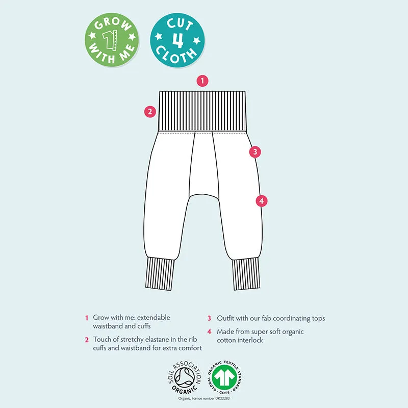 Frugi Parsnip Pants 2-Pack - Rainbow Skies/Indigo
