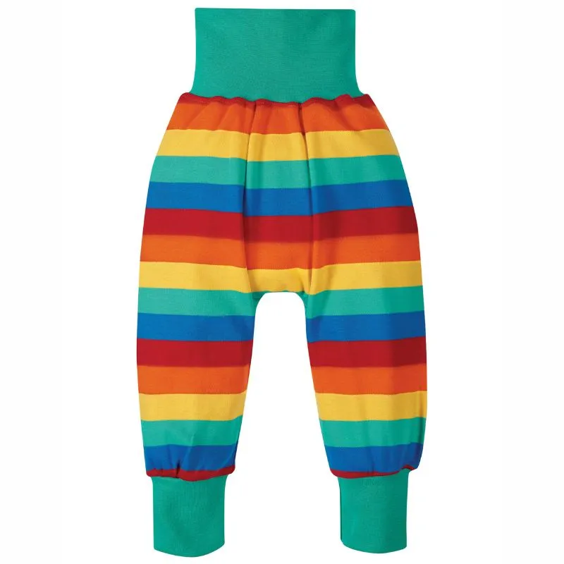 Frugi Parsnip Pants - Rainbow Stripe