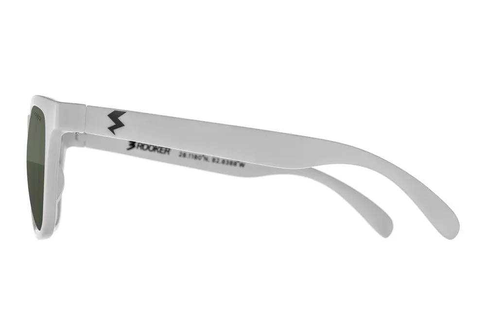 Fuse Prescription 3 Rooker Sunglasses | Matte White