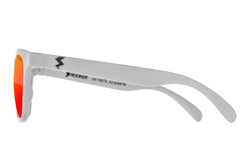 Fuse Prescription 3 Rooker Sunglasses | Matte White
