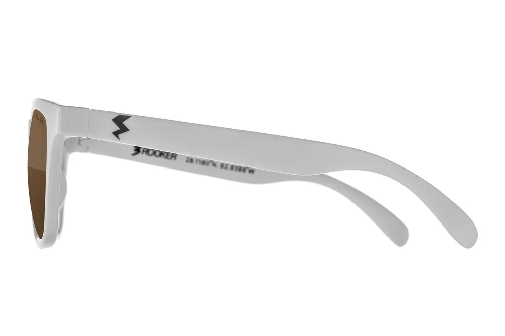 Fuse Prescription 3 Rooker Sunglasses | Matte White