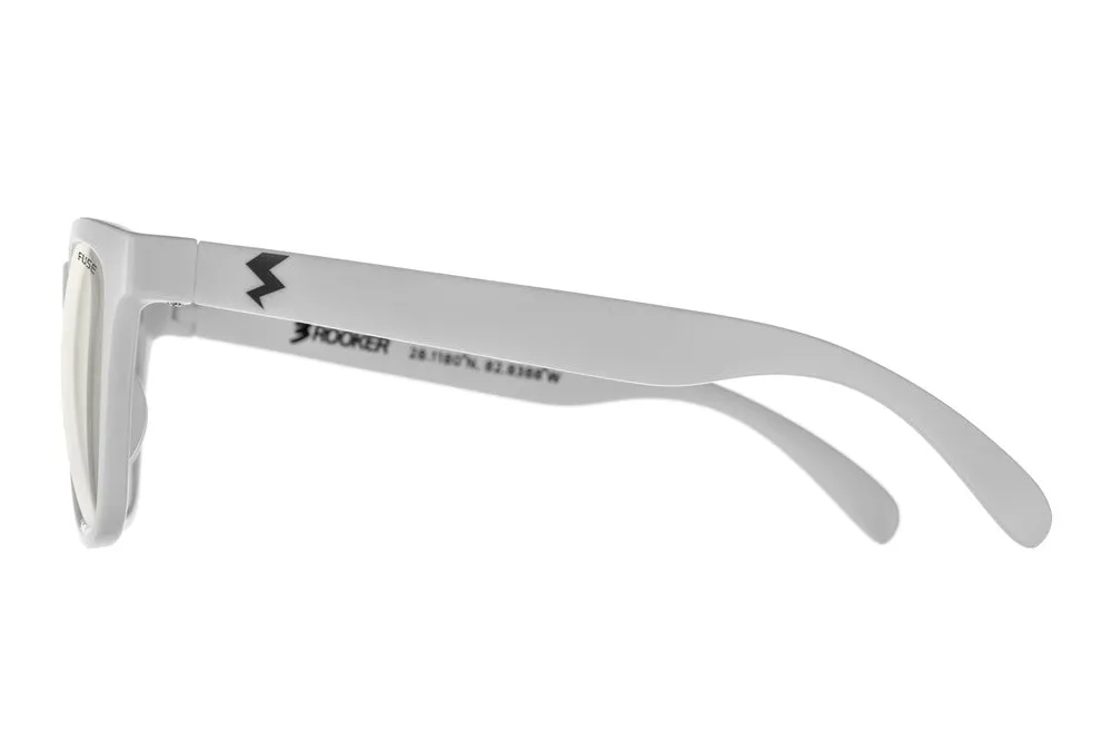 Fuse Prescription 3 Rooker Sunglasses | Matte White