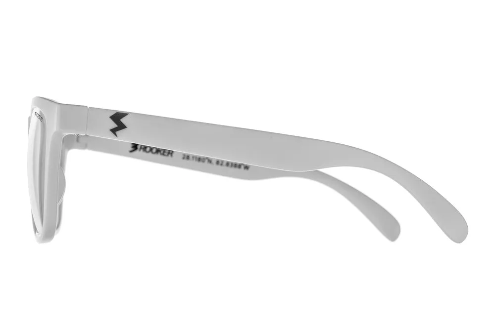Fuse Prescription 3 Rooker Sunglasses | Matte White