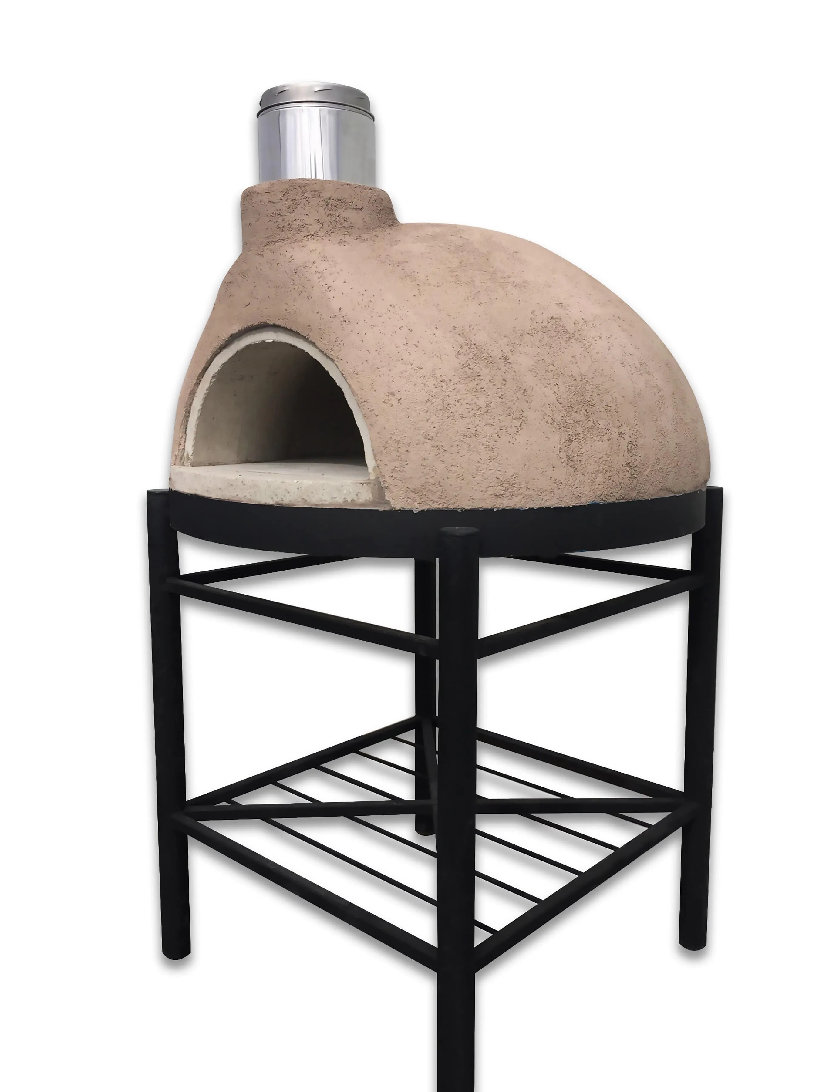 Garzoni Stucco Pizza Oven Assembled