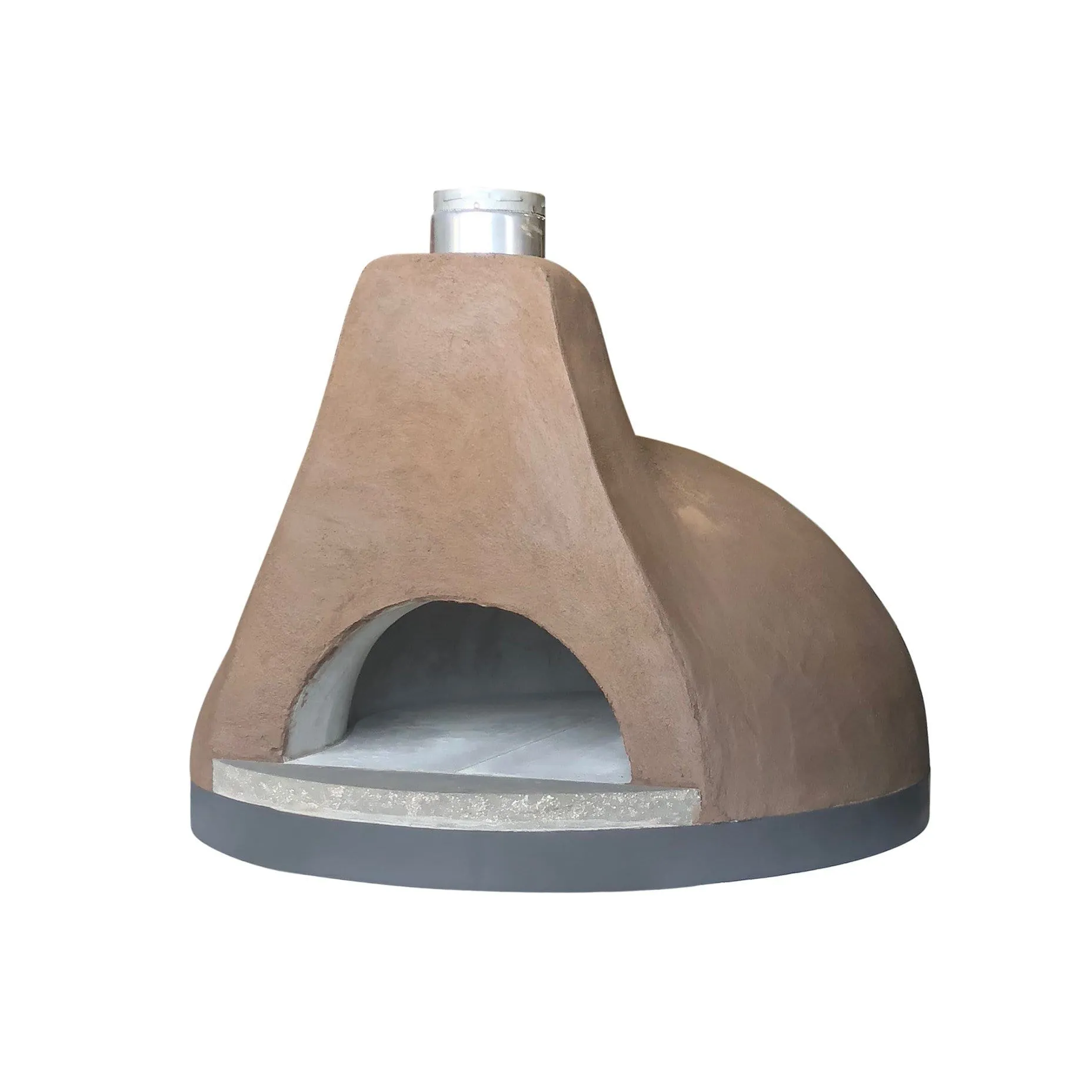 Garzoni Stucco Pizza Oven Assembled