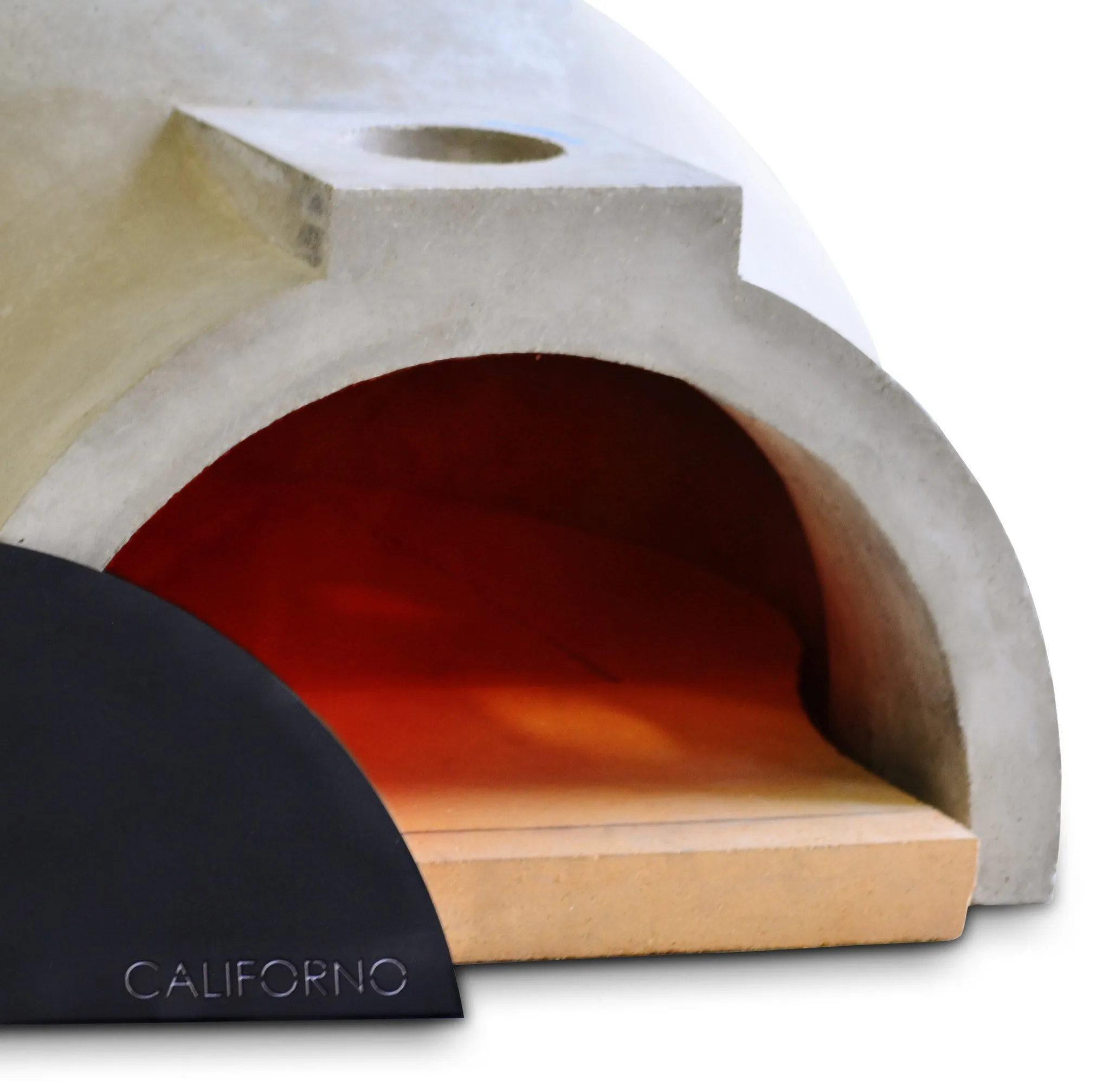 Garzoni Stucco Pizza Oven Assembled