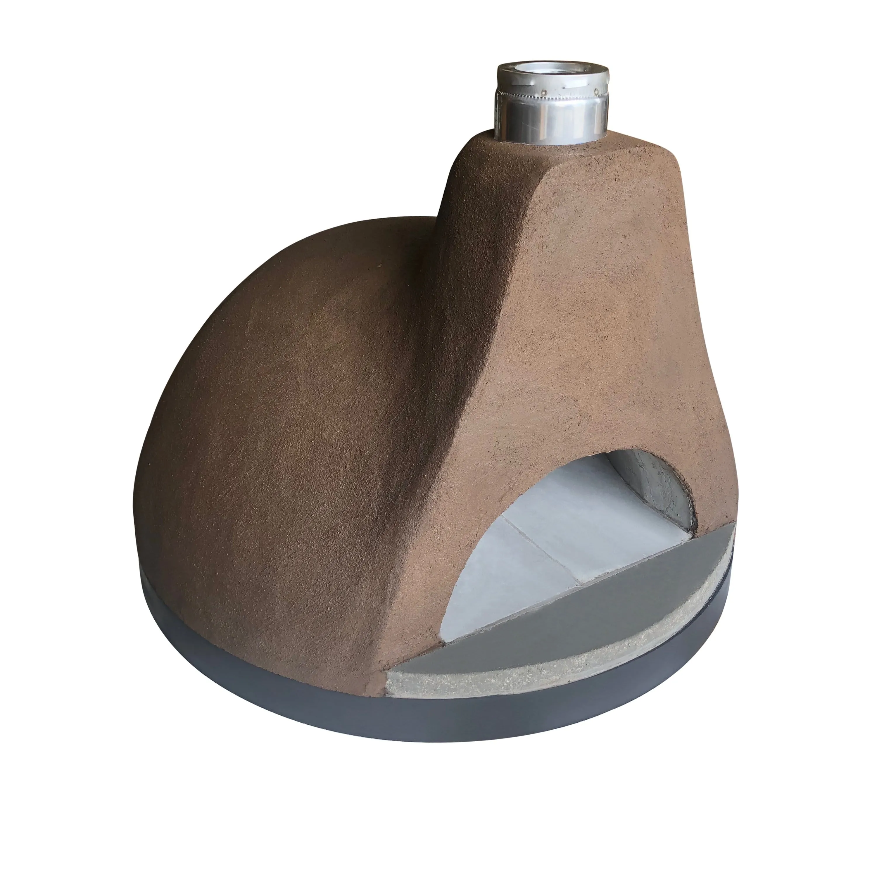Garzoni Stucco Pizza Oven Assembled