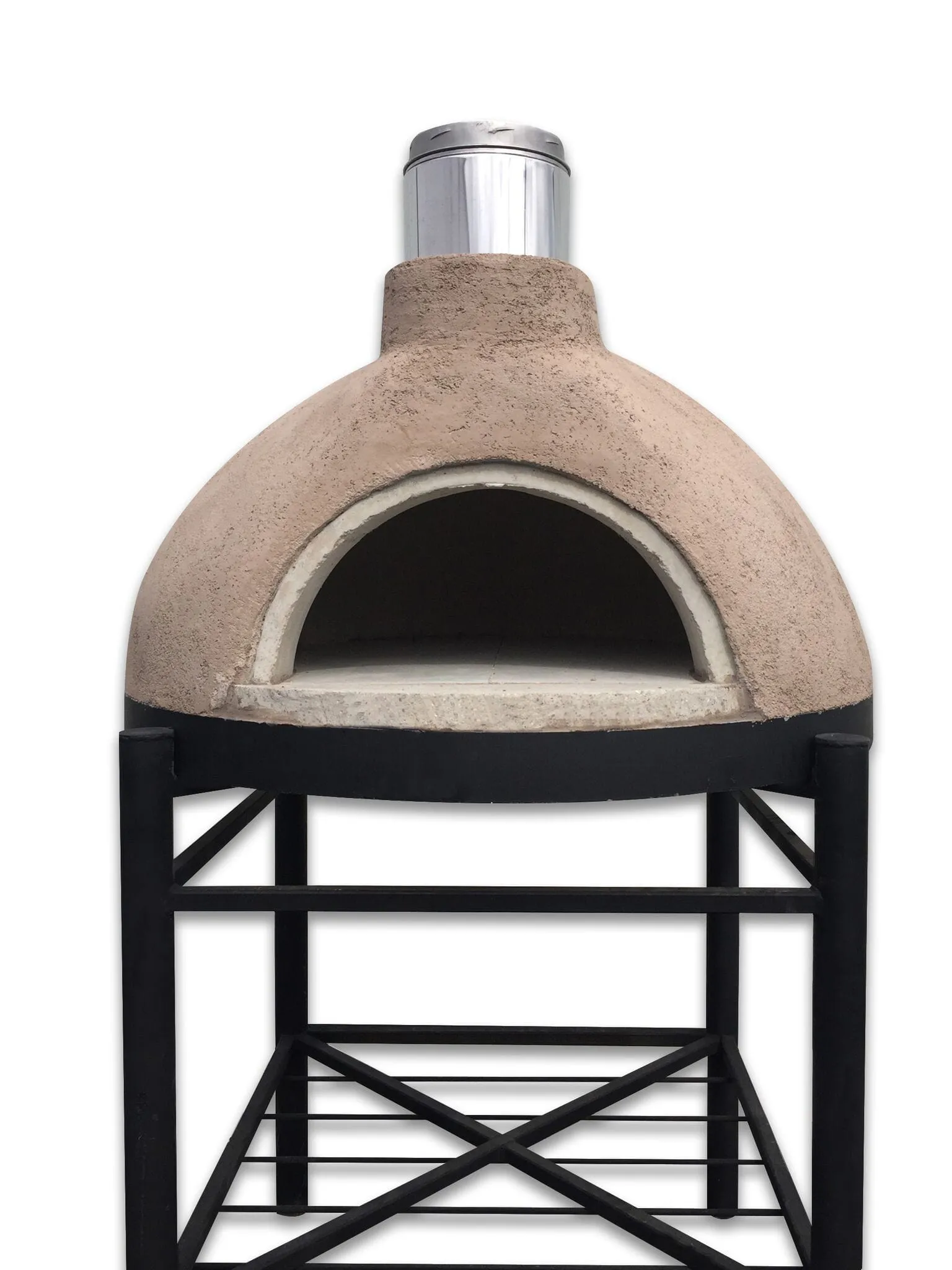 Garzoni Stucco Pizza Oven Assembled