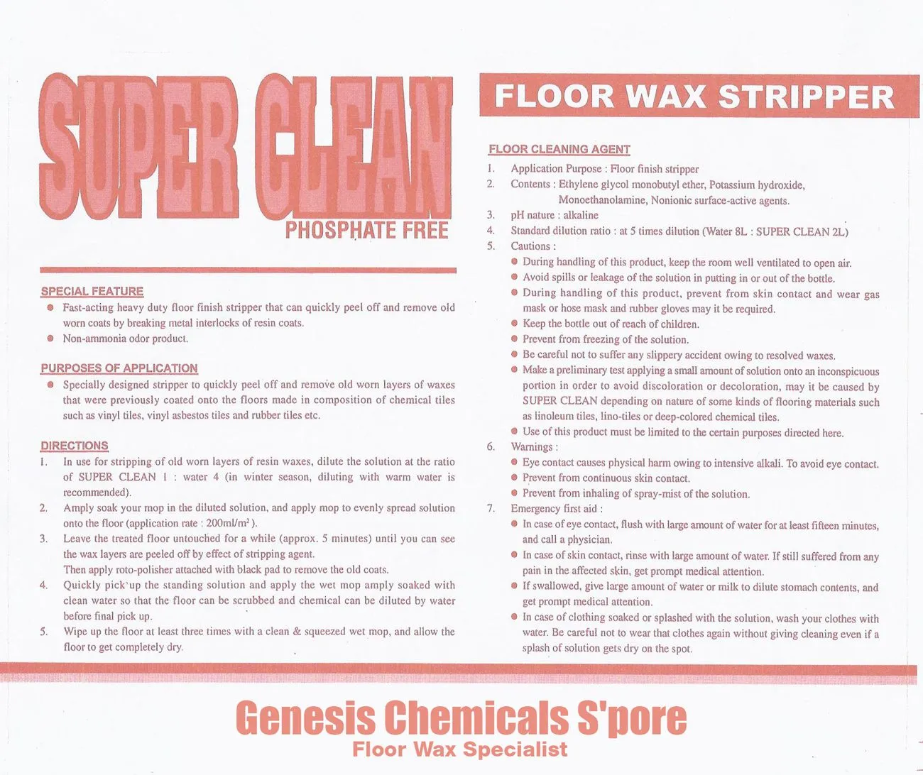 GEN SUPER CLEAN-25L